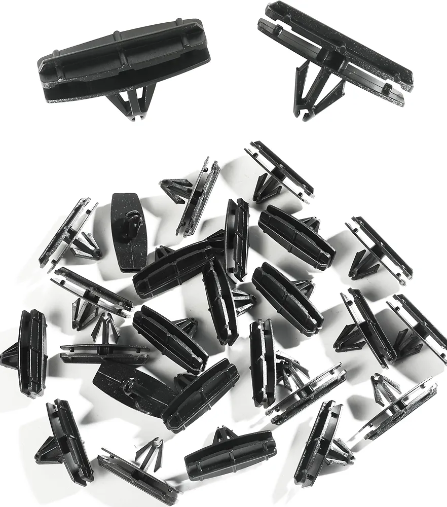 25PCS Fender Flare Clips,Automotive Clips，Car Accessories Auto Body Clips，Car Retainer Clips，Automotive Plastic Fasteners，Fender Flare & Rocker Moulding Clip Replacement，Replace #68039280AA