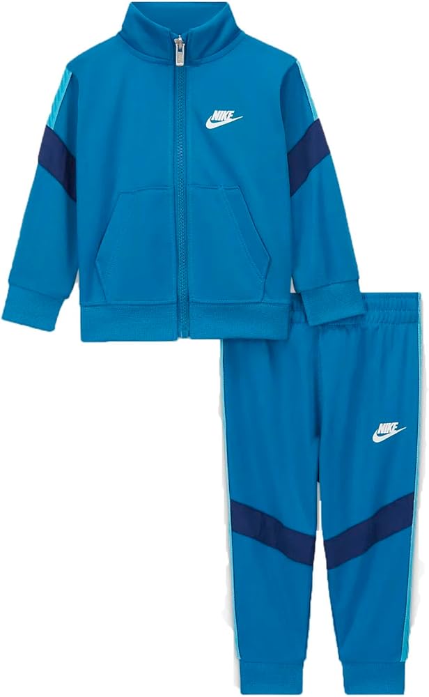 Nike Toddler Boys Logo Taping Jacket and Pants 2 Piece Set