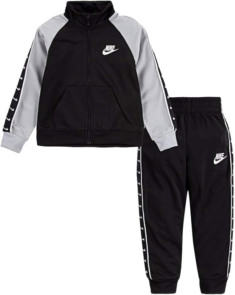 Nike Little Baby Boys' Tricot Track Suit 2-Piece Outfit Set, Game Royal,