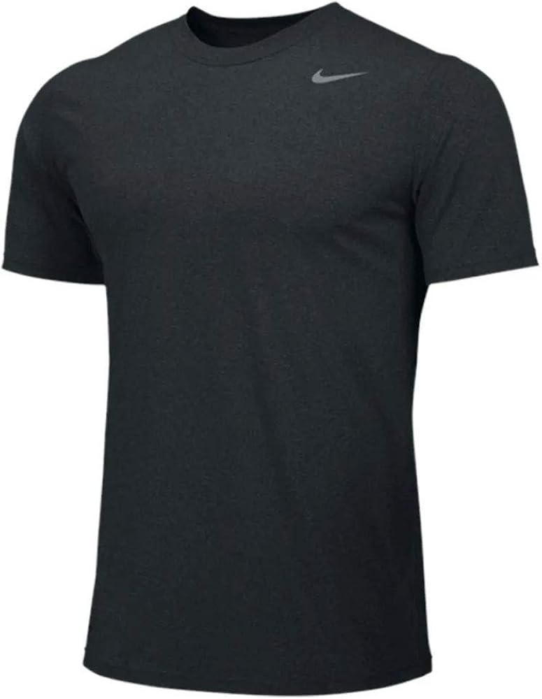 NIKE Youth Legend Short Sleeve Shirt (Youth Large, Black)