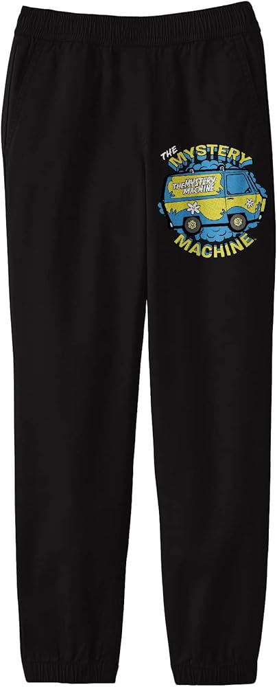 Scooby Doo Mystery Machine Boy's Black Sweatpants