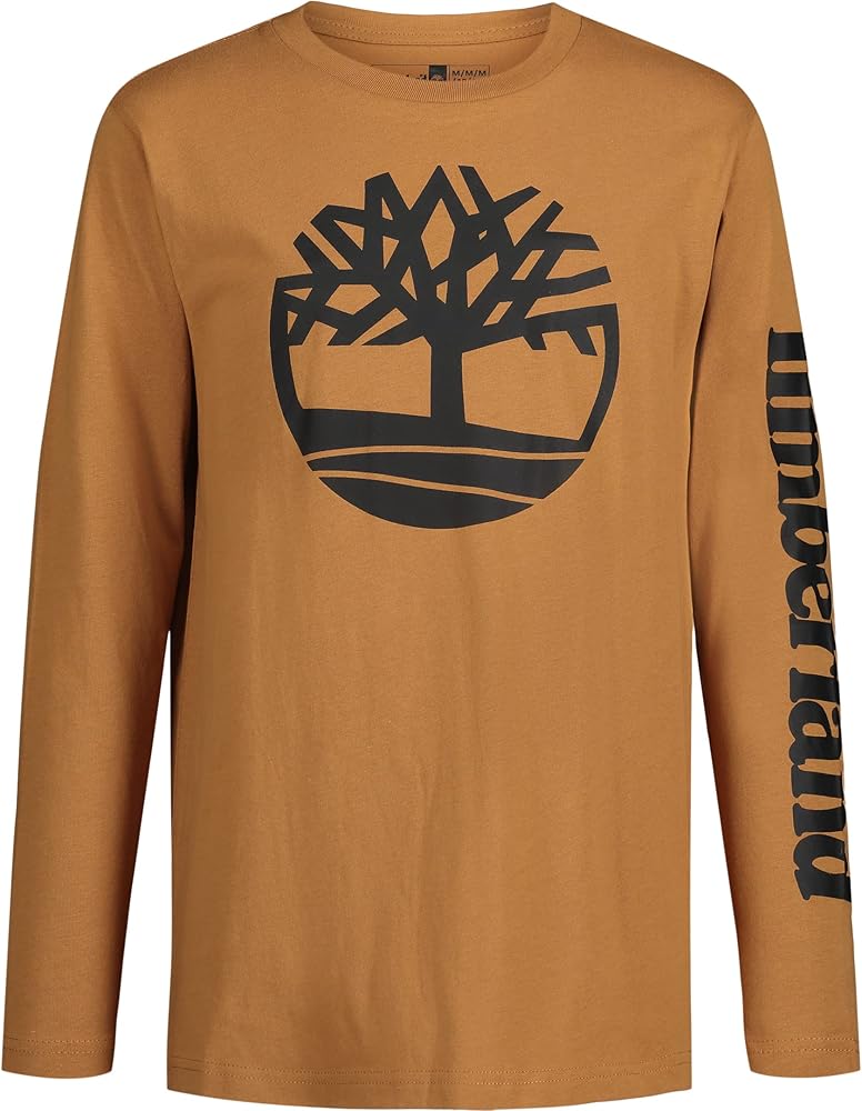 Timberland Boys Long Sleeve Crew Neck T-Shirt