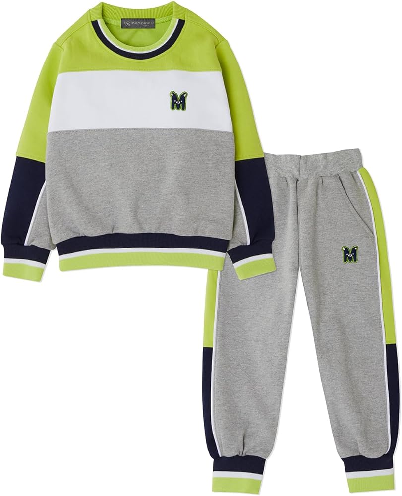 Premium Quality Korean Clothes Boys Girls Cotton Sweatsuit Sweatshirt Pants Set 3T- 9 Years