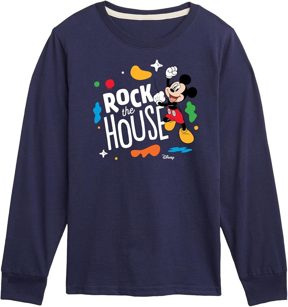 Disney Jr - Rock The House - Toddler & Youth Long Sleeve Graphic T-Shirt