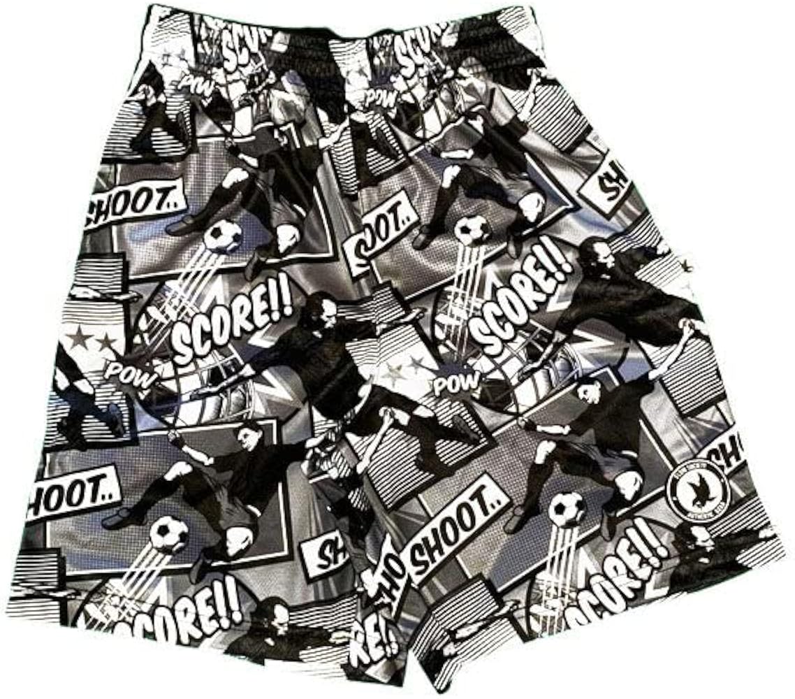 Flow Society Soccer Comic Boys Athletic Shorts