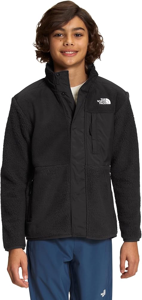 THE NORTH FACE Boys' Forrest Mixed-Media Full Zip Fleece Jacket