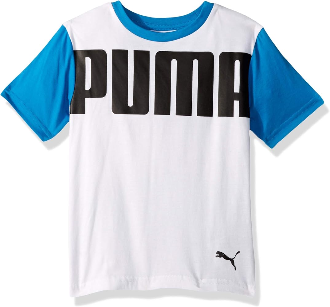 PUMA Boys' Graphic Short Sleeve T-Shirt