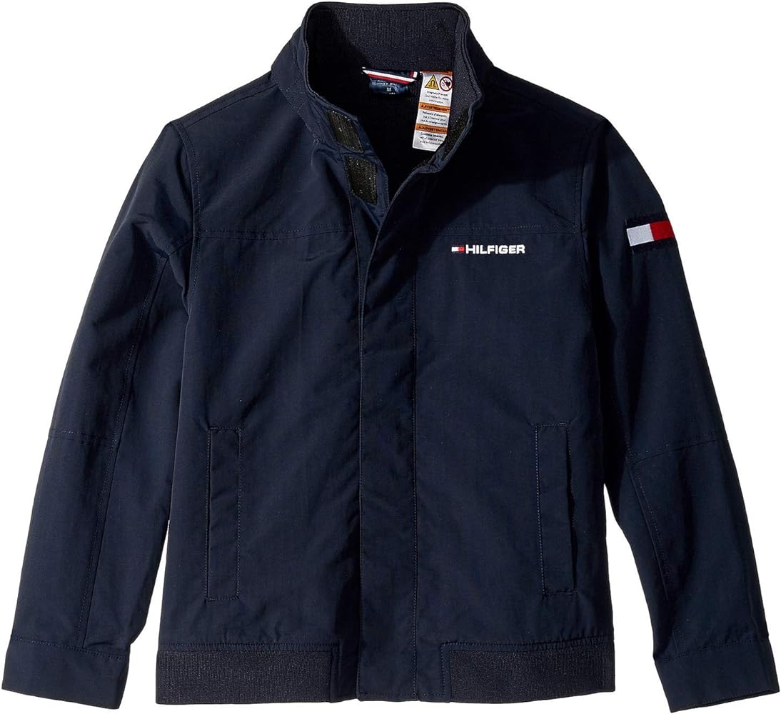 Tommy Hilfiger Boy's Adaptive Yacht Jacket With Magnetic Buttons