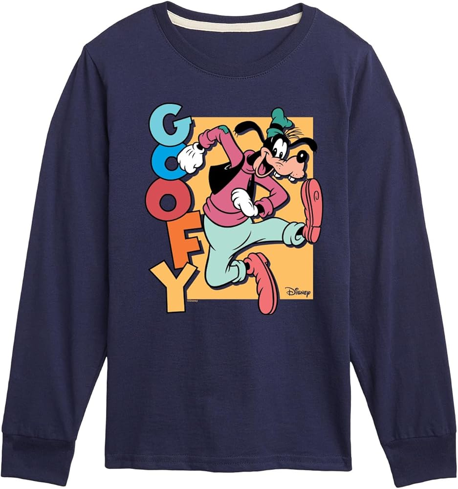 Disney - Goofy - Toddler & Youth Long Sleeve Graphic T-Shirt