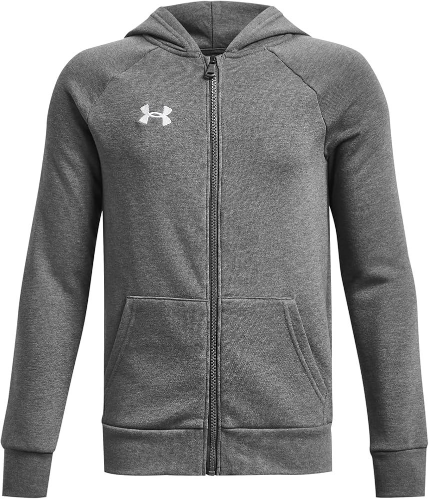 Under Armour Boys Rival Fleece Full Zip Hoodie