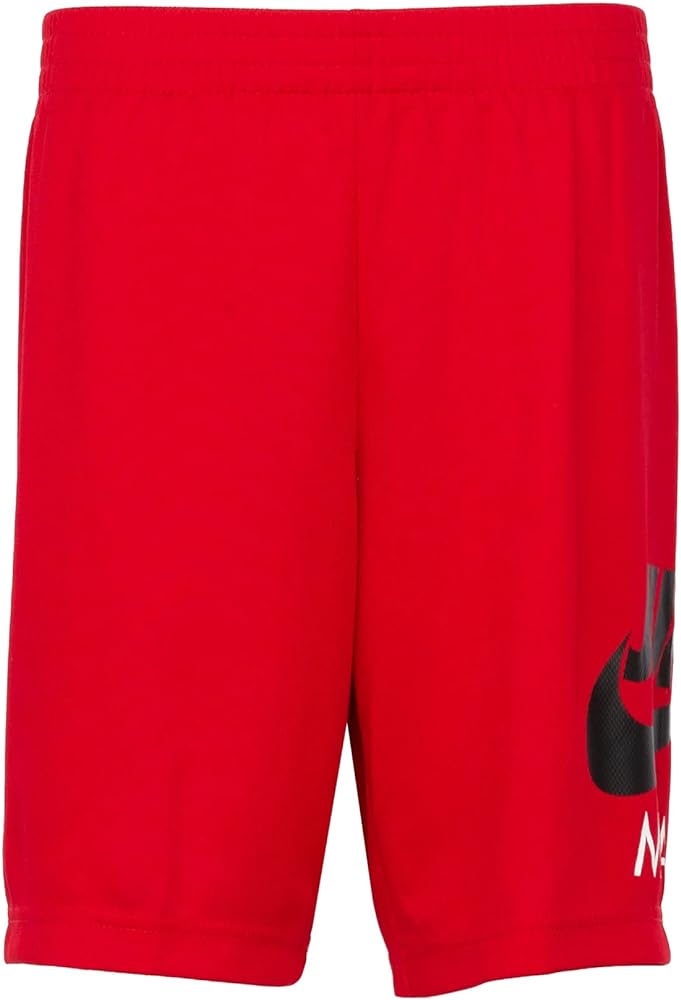 Nike Boy`s Air Jordan Jumpman Classics Shorts, Red/Black, X-Large