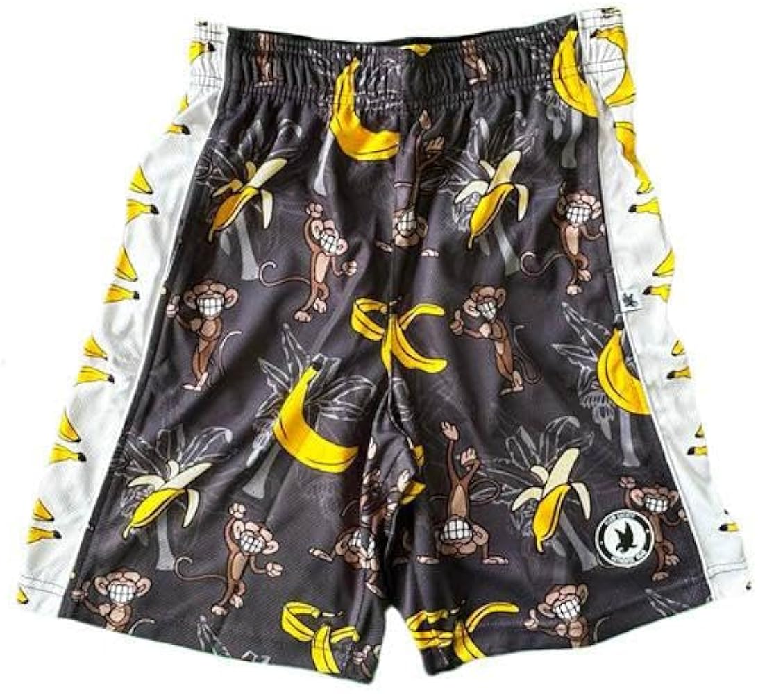 Flow Society Smiling Monkey Boys Athletic Shorts