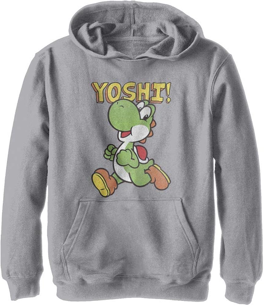 Nintendo Yoshi Boy's Premium Solid Crew Tee