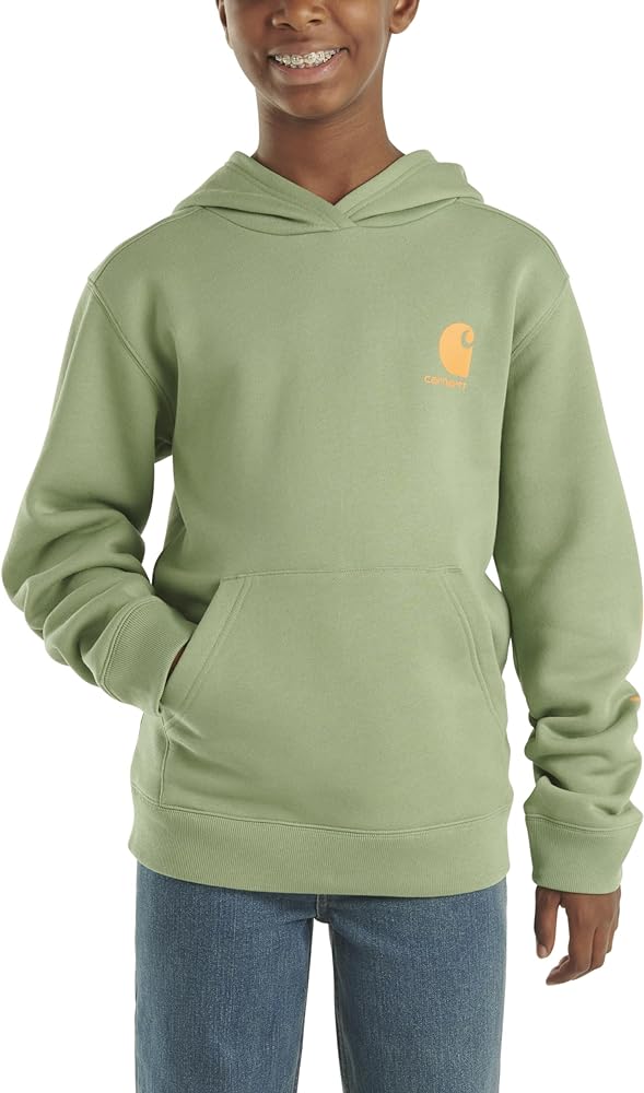 Carhartt Boys' Hoodie Fleece Pullover Sweatshirt