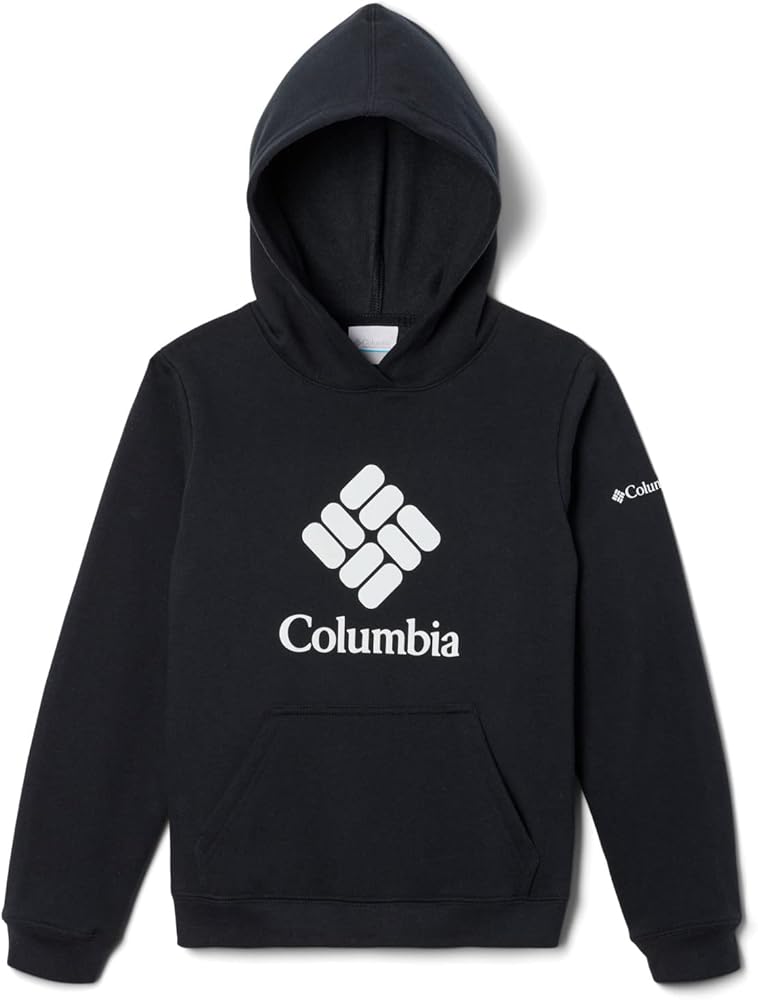 Columbia Youth Unisex Trek Hoodie, Black, XX-Small