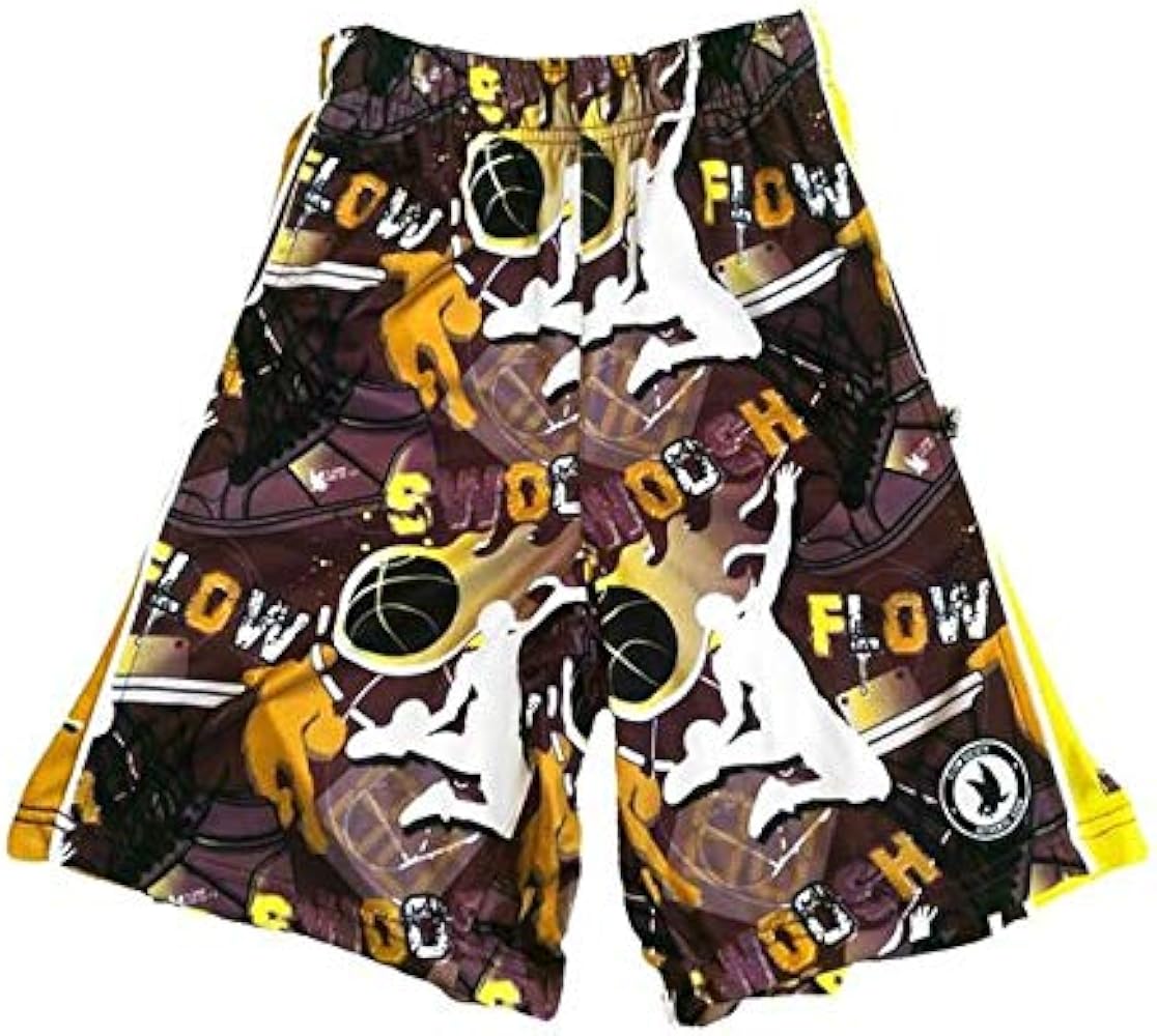 Flow Society Hoops Boys Athletic Shorts - Boys Basketball Shorts