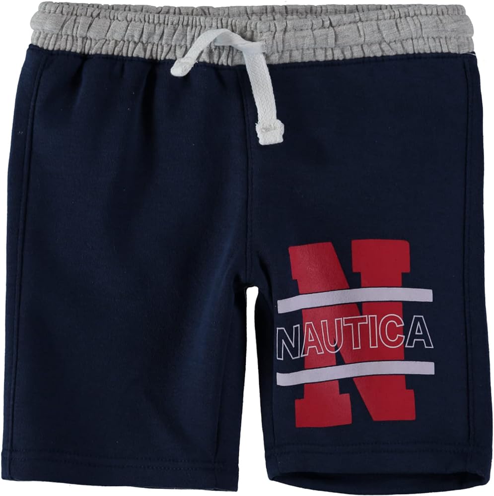 Nautica Boys' Solid Pull-On Short, J Navy Old School, 6