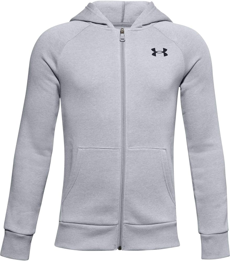 Under Armour Boys Rival Cotton Full-Zip Hoodie