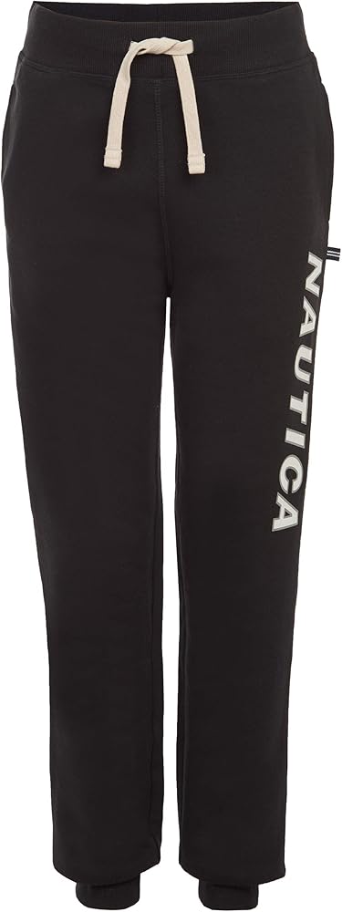 Nautica Boys' Pull-on Legacy Fleece Jogger Sweatpant