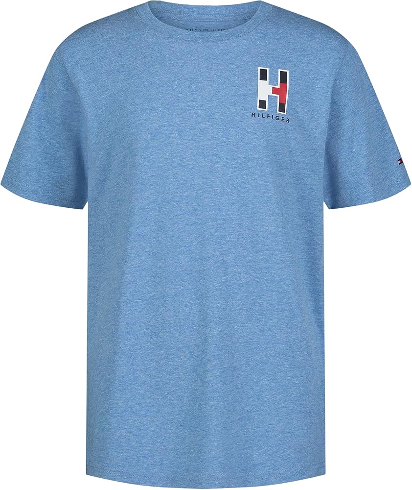 Tommy Hilfiger Boy's Short Sleeve Solid Crew Neck T-shirt