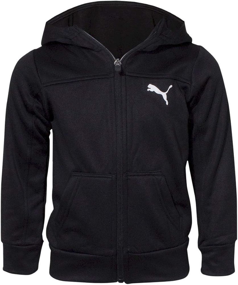 PUMA Boys' Performance Zip Up Hoodie