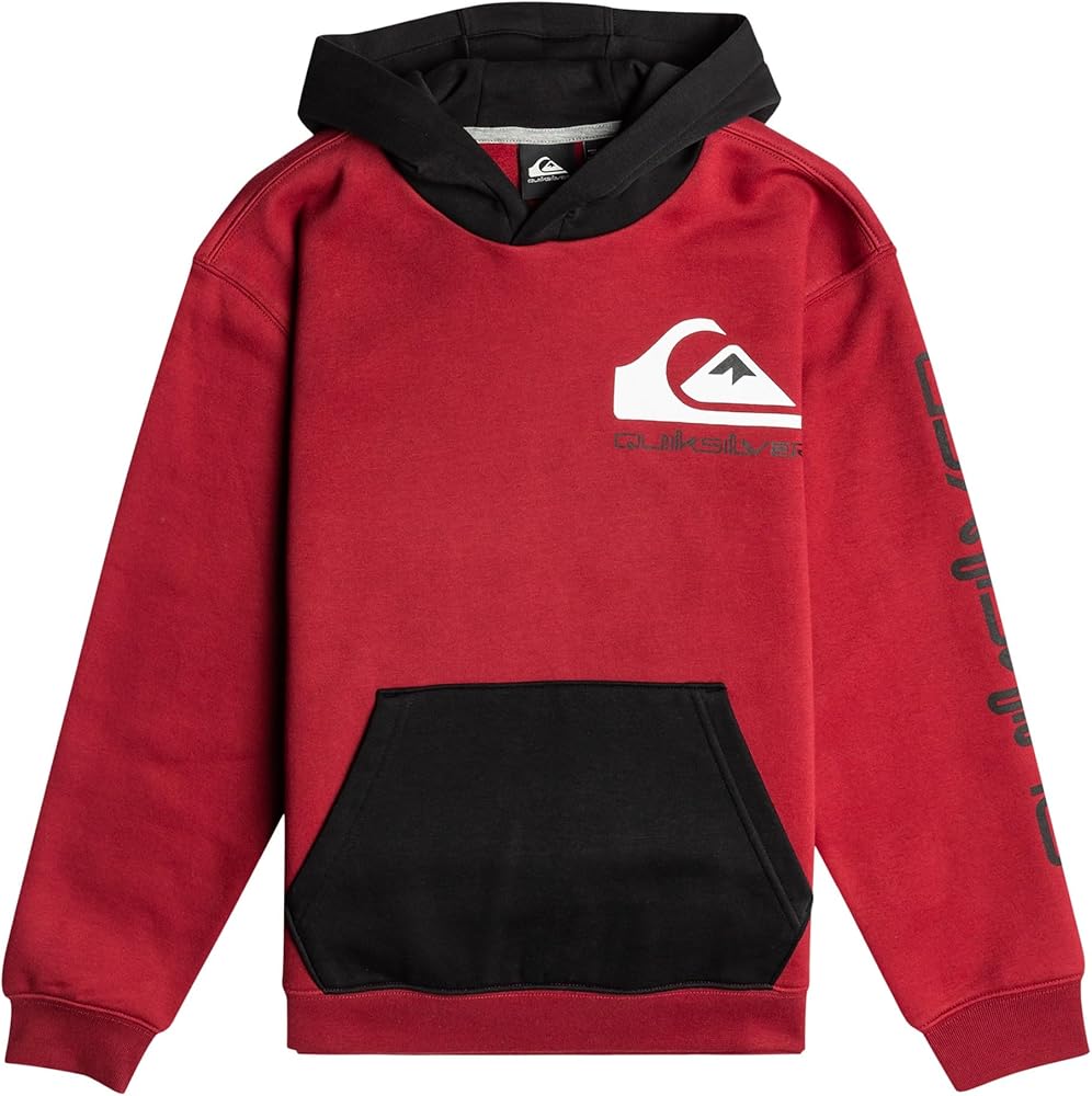 Quiksilver Boy's Omni Logo Hoodie Pullover Sweatshirt