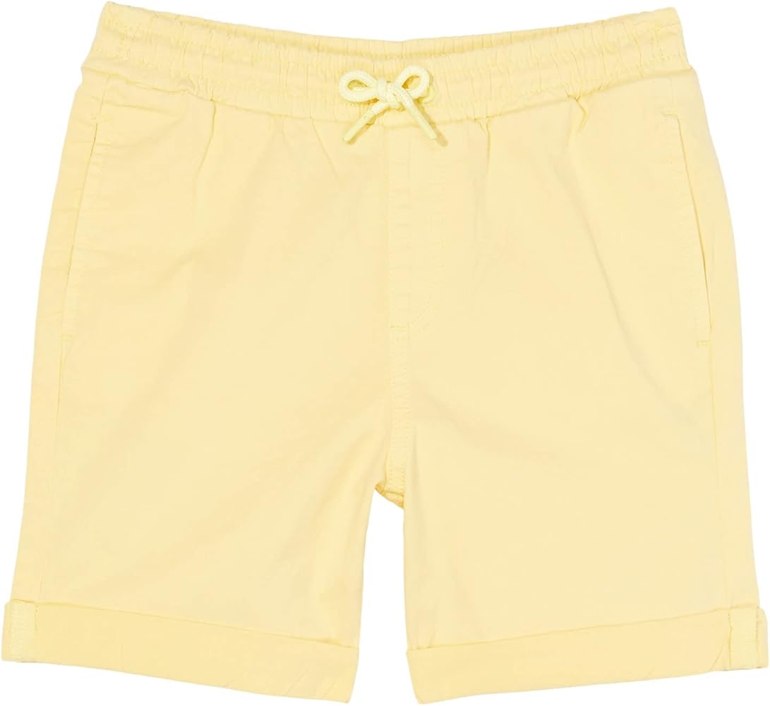 Kenzo Boy's Bermuda Shorts in Twill (Little Kids/Big Kids) Yellow 8A (8 Big Kid)