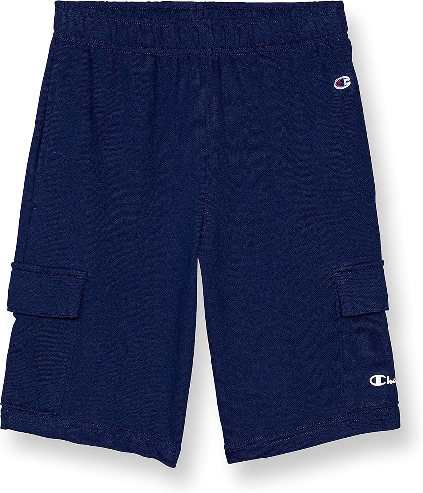 Champion Boys Men, Athletic Shorts with Cargo Pockets, 8"