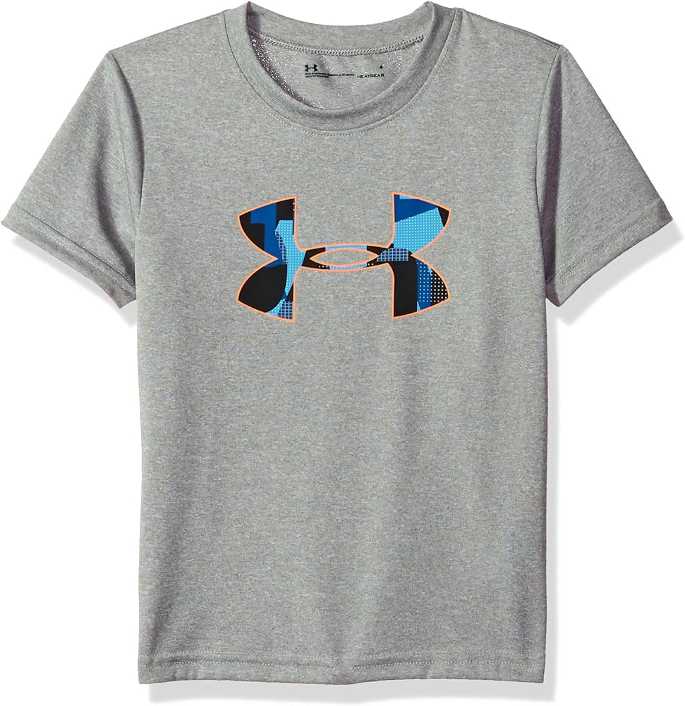 Under Armour Boys' Toddler Alpha Big Logo Short Sleeve T-shirt