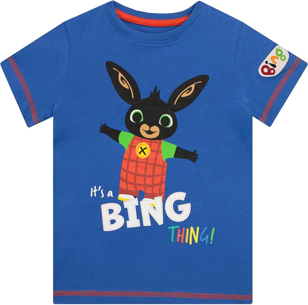 Bing Boys' T-Shirt Blue 7