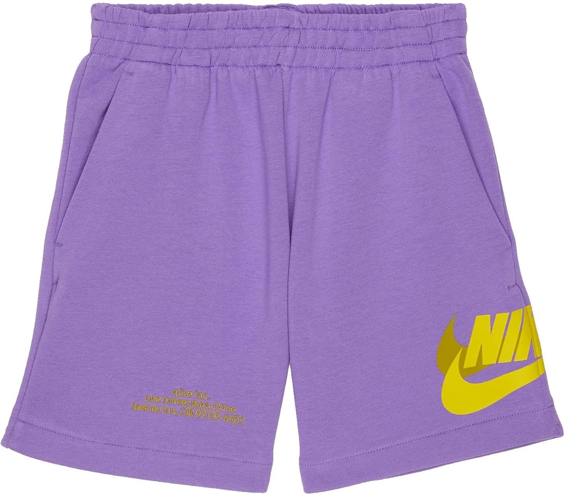 Nike NSW HBR Fleece Shorts (Little Kids/Big Kids)