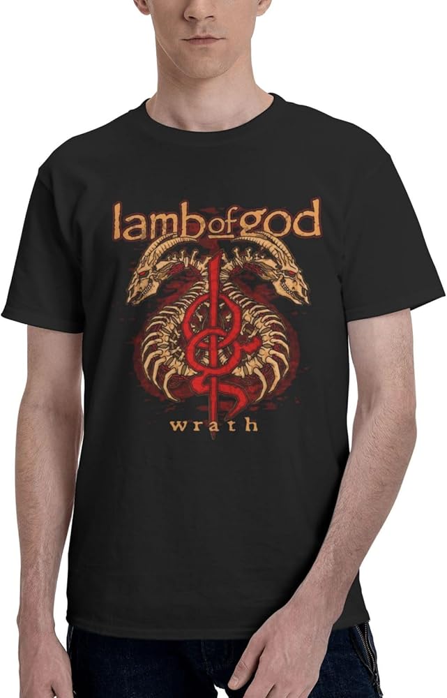 Funny T Shirts for GOD Lamb T Shirts,Short Sleeve Crewneck Garment for Youth Dads