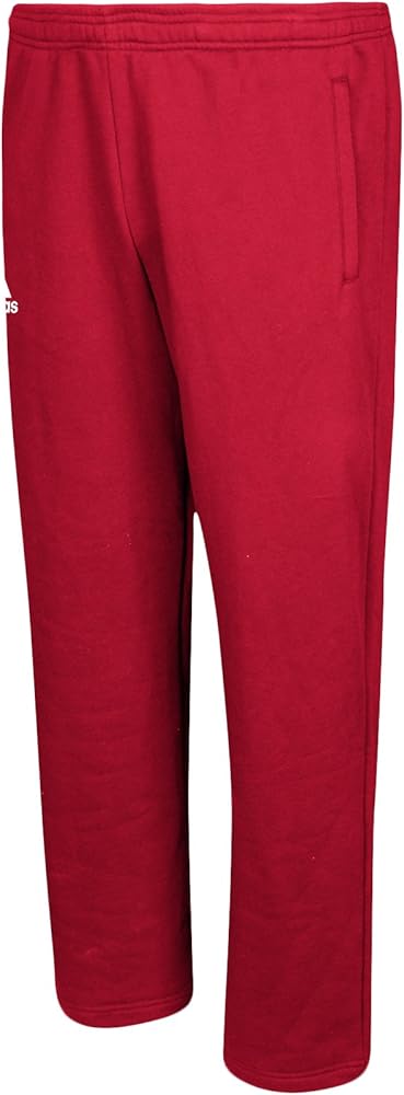 adidas Youth Fleece Pant M Power Red-White