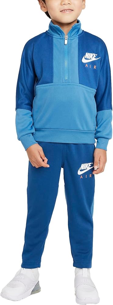 Nike Air Little Boys Half-Zip Tricot Jacket & Pants Tracksuit 2 Piece Set