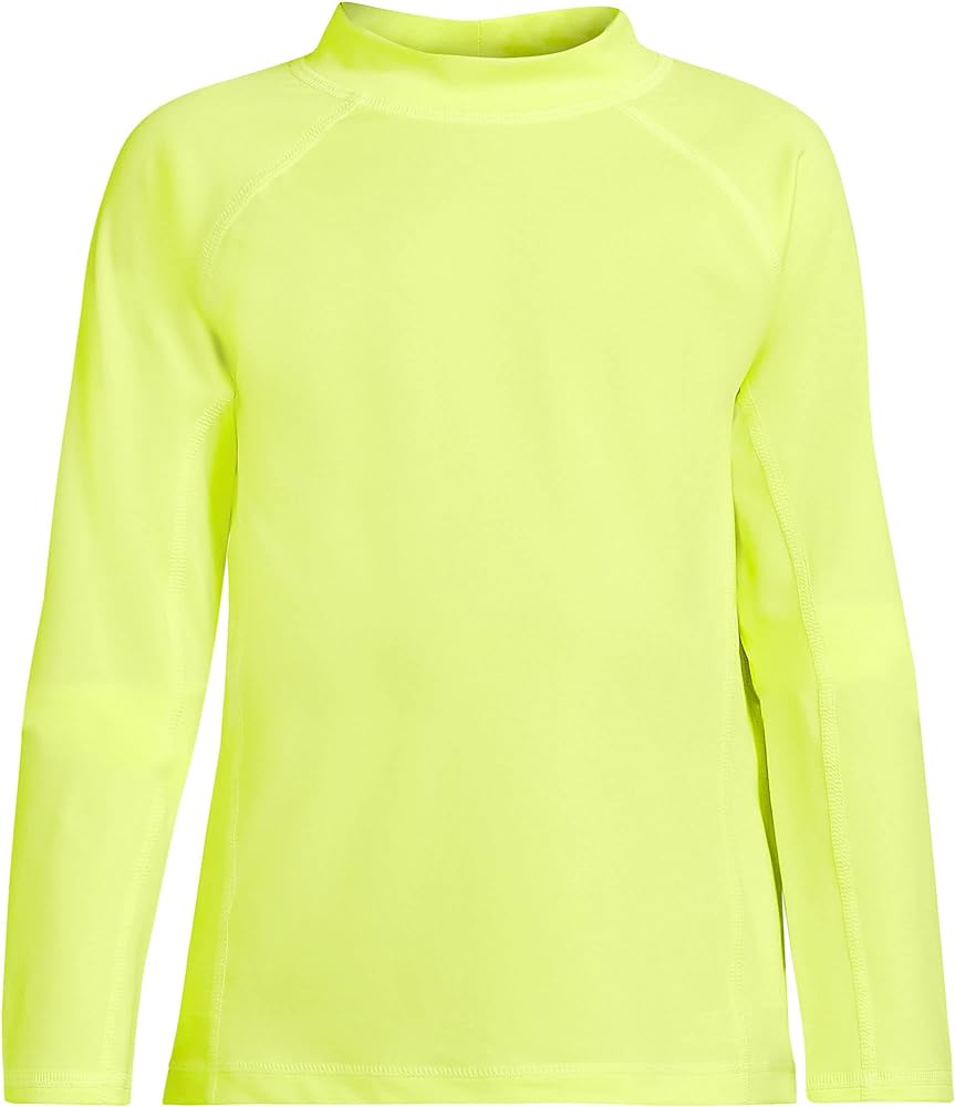 Lands' End Boys Long Sleeve UPF 50 Sun Protection Rash Guard