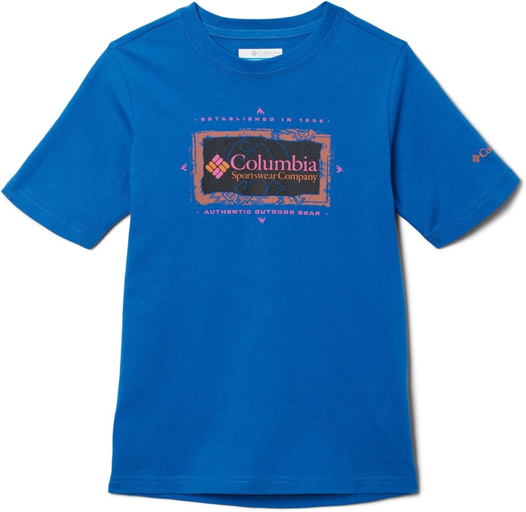 Columbia Boys' Basin Ridge Ss Graphic Tee