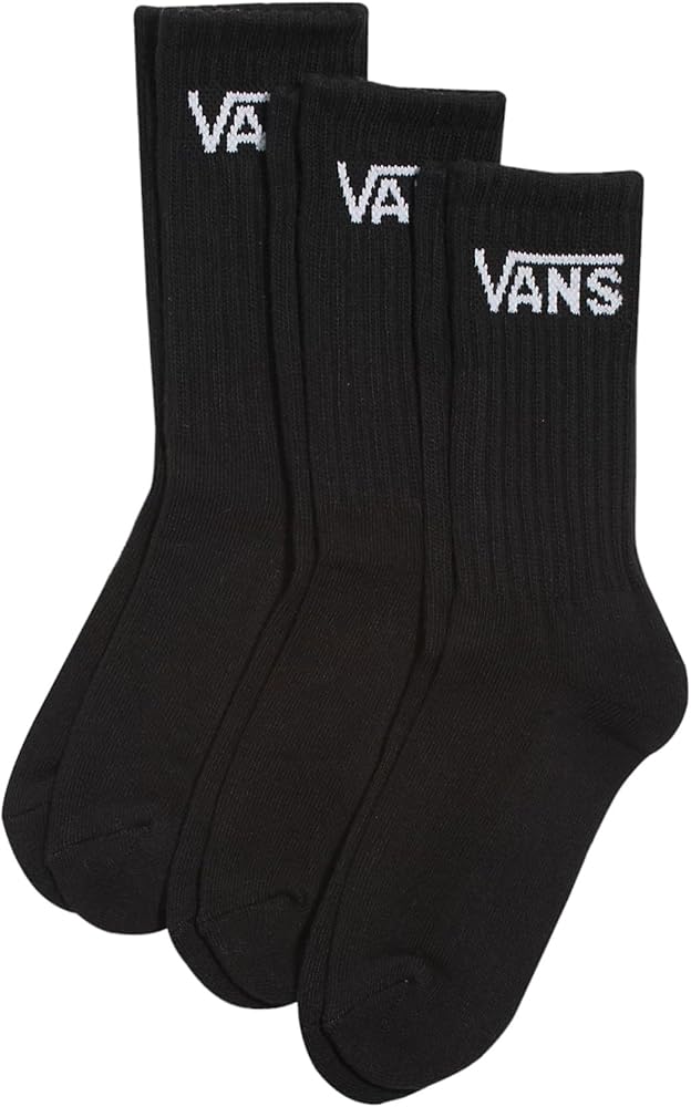 Vans Classic Crew 3-Pair Pack (Toddler/Little Big Kid)