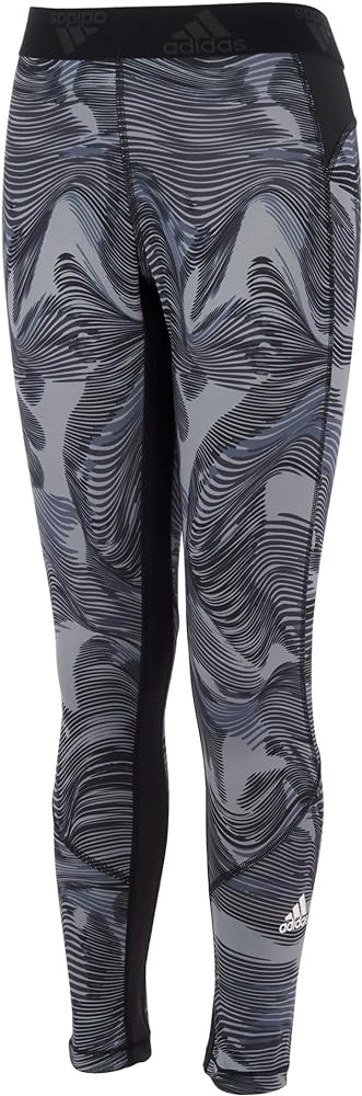 adidas Boy's Aeroready Camo Print Techfit Tights