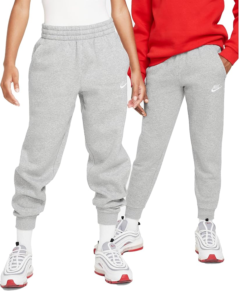 Nike Youth Club Fleece Jogger Pants Gray