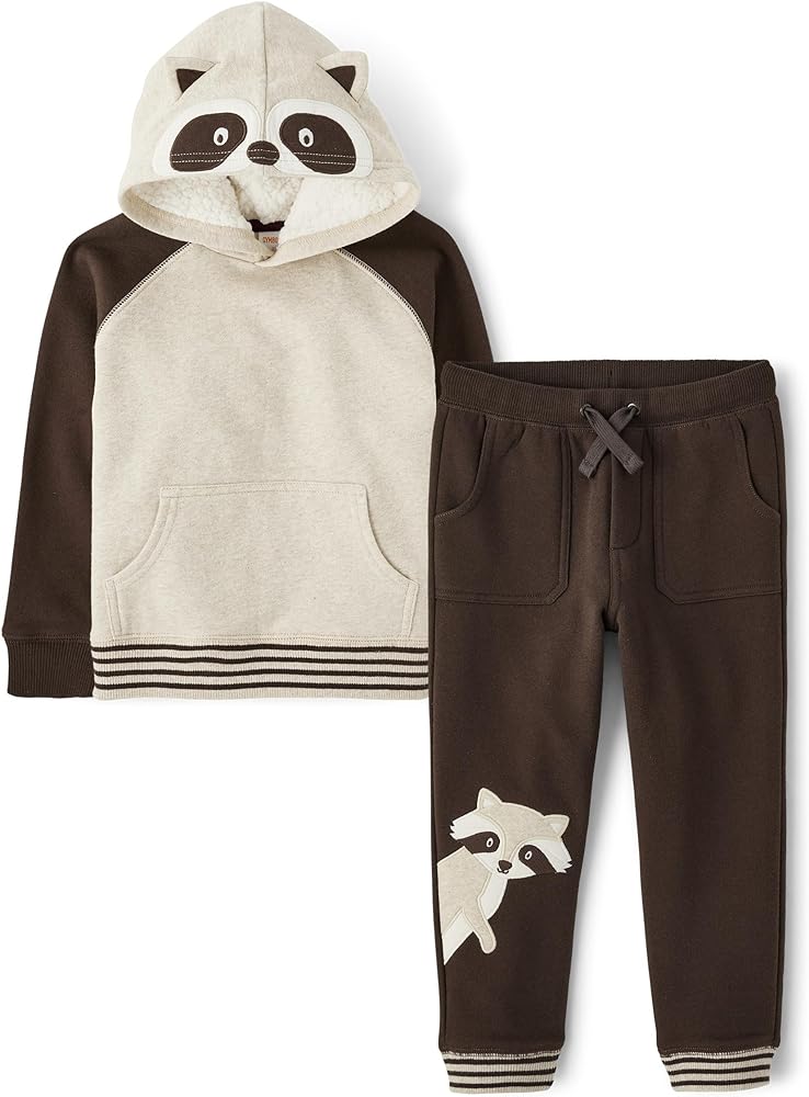 Gymboree Boys Sweatshirt and Jogger Sweatpant, Matching Toddler Outfit