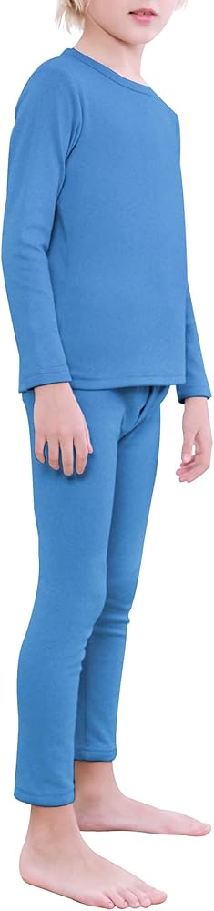 American Trends Boys Thermal Underwear Set Toddler Long Johns Set Fleece Lined Base Layer Winter Thermals Sets for Kids