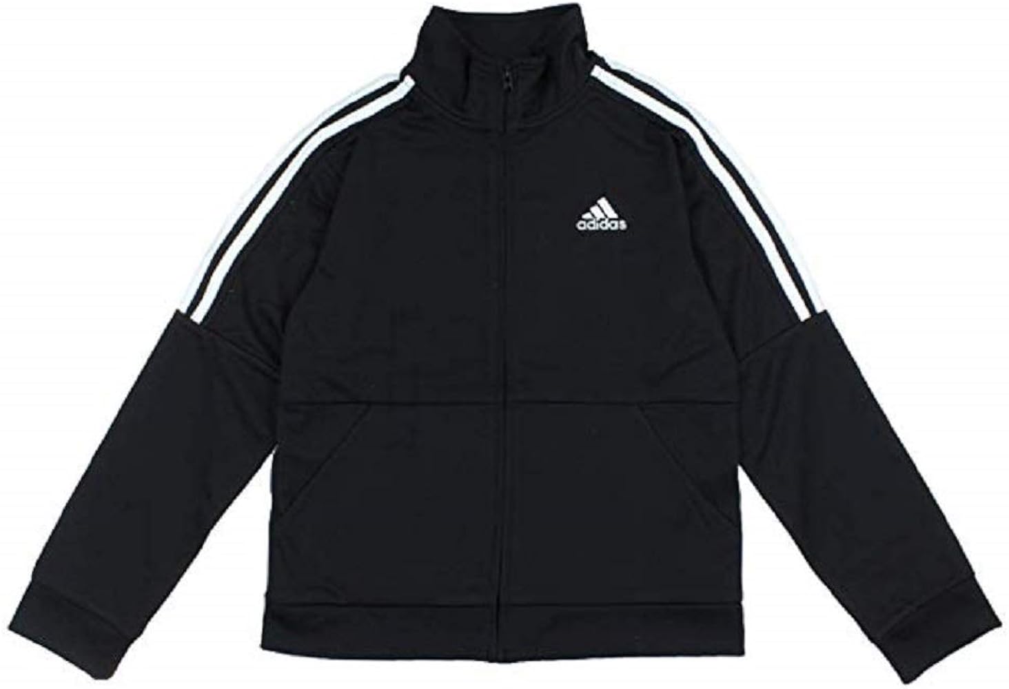 adidas Boys Youth Iconic Track Jacket (Black, M-10/12)