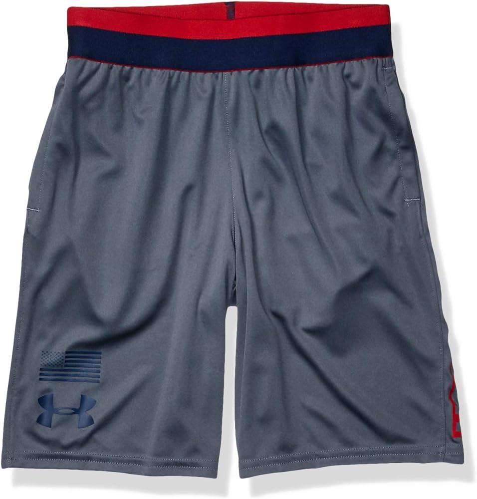 Under Armour Boys' Americana Prototype Logo Shorts