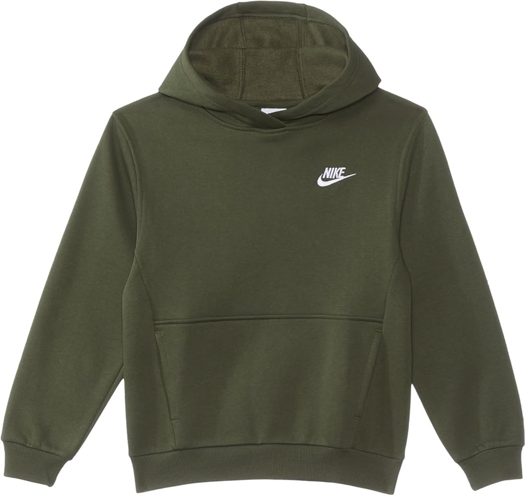 Nike Boy's NSW Club Fleece LBR Hoodie (Little Kids/Big Kids)