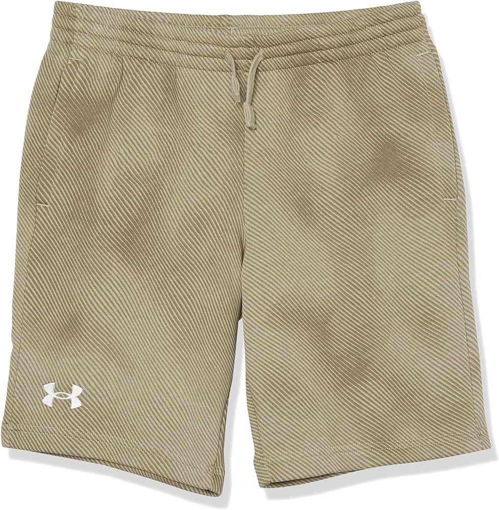 Under Armour Boys' Rival Fleece Printed Shorts