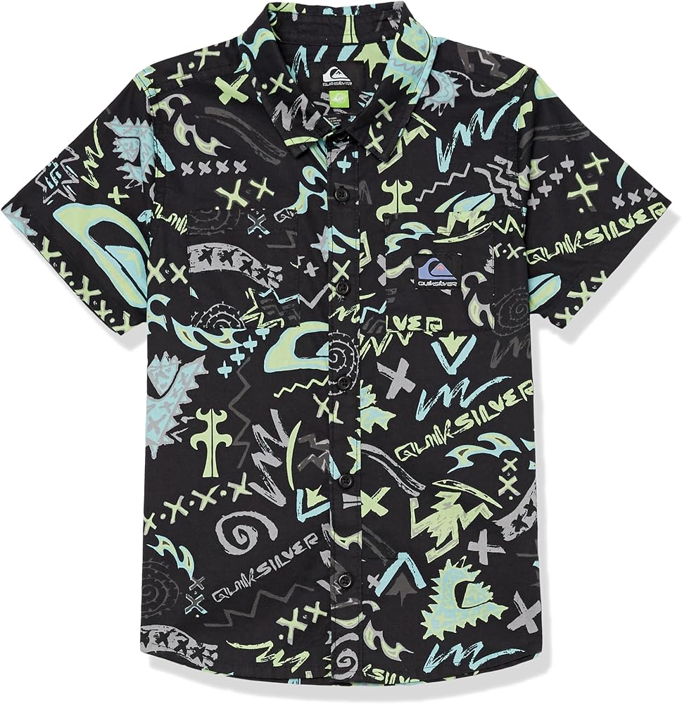 Quiksilver Boy's Next Gen Button Up Woven Top