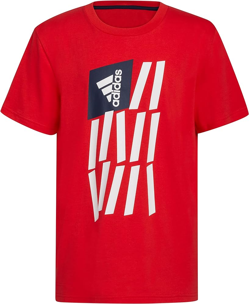 adidas Boys' Short Sleeve Americana Tee