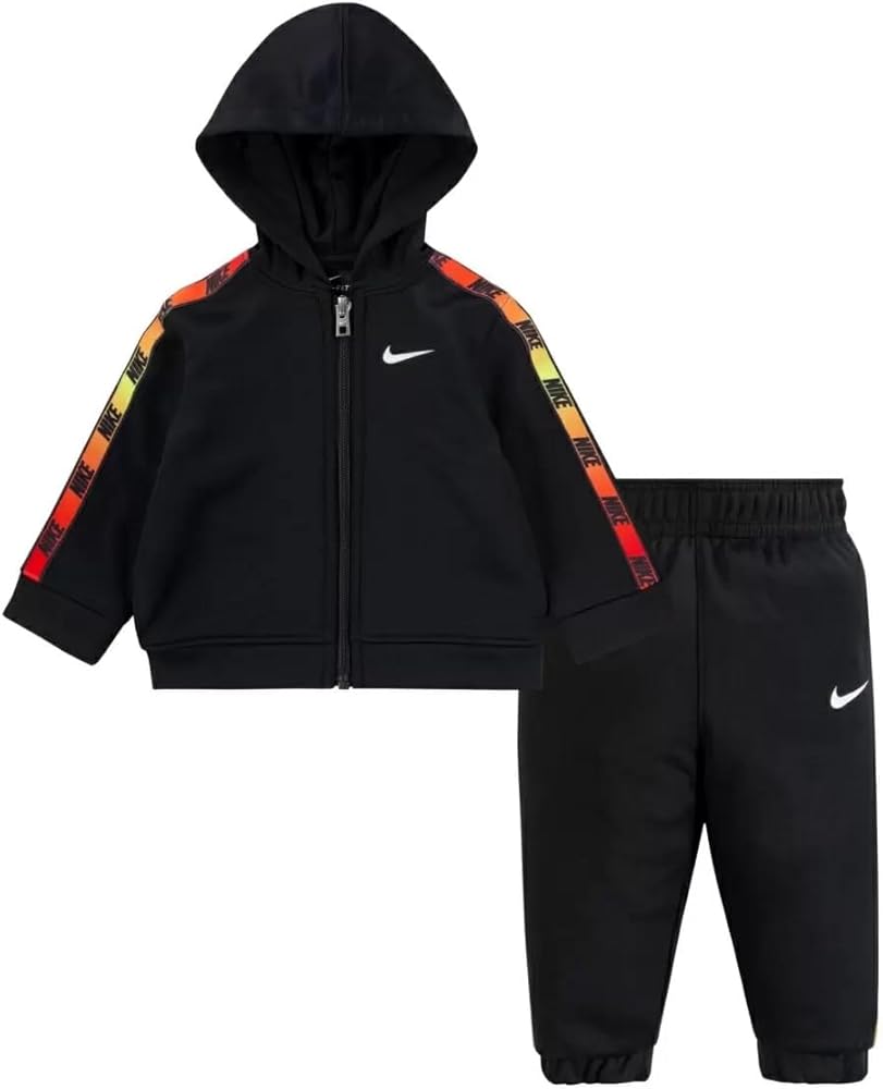 Nike Boy`s Therma Fleece Full Zip Hoodie & Jogger Pants 2 Piece Set