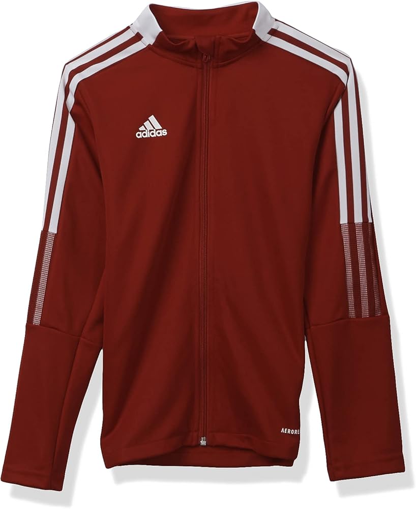 adidas Tiro 21 Track Jacket - Kid's Soccer M Team Power Red