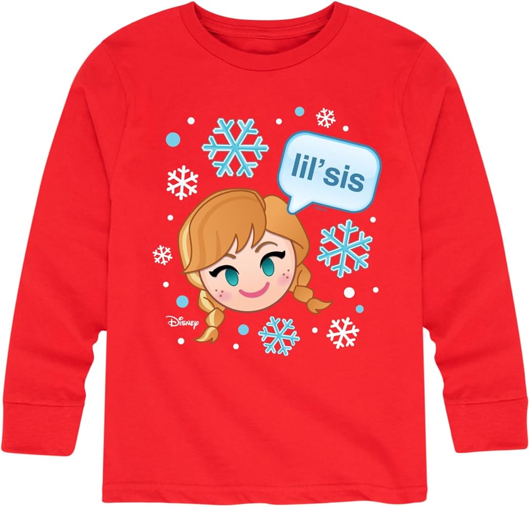 Disney - Sis Lil Anna - Toddler and Youth Long Sleeve Graphic T-Shirt